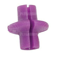 Pine Ridge Archery Kisser Button Purple / Slotted Peep Sight &
