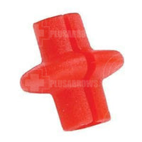 Pine Ridge Archery Kisser Button Red / Slotted Peep Sight &
