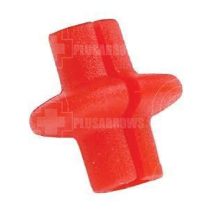 Pine Ridge Archery Kisser Button Red / Slotted Peep Sight &