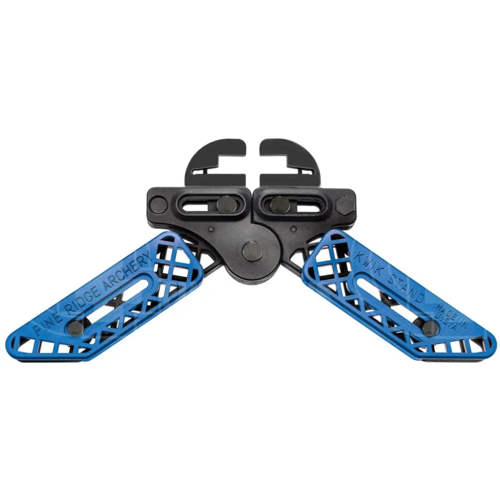 Pine Ridge Kwik Bow Stand Support For Compound Bows Blue Carriers And Stands