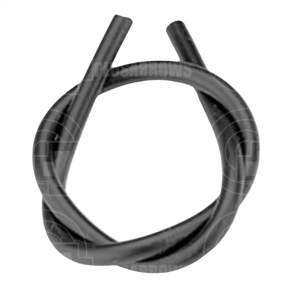 Pine Ridge Silicone Tubing For Self Aligning Peep Sights Black / 12 Length Sight & Kisser Button