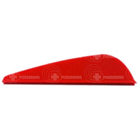 Plasti Parabolic Vane 2.5 Red Vanes