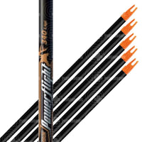 Easton Powerflight Carbon Arrows (12 Pk) 300 / Bare Shaft
