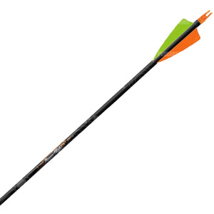 Easton Powerflight Carbon Arrows With 3 Feathers (6 Pk)