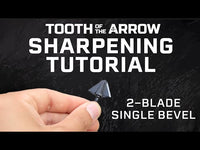 Tooth of The Arrow Single Bevel Broad Head (3 Pack)
