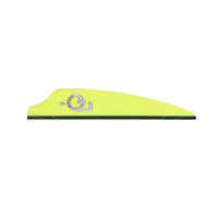 Q2I Archery Fusion X-Ii 2.1’ - Sl Vane Yellow / 2.1” 24 Pack Vanes