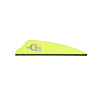 Q2I Archery Fusion X-Ii Vane High Profile (36 Pack) 2.1” / Yellow Vanes
