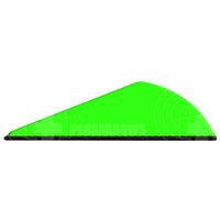 Q2I Archery Raptor X 2 Vane (24 Pack) Green Vanes
