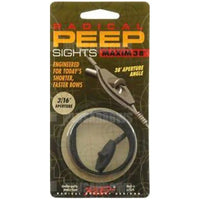 Rad Maxim 38 Self Aligning Peep Sight With Micro Tube & Kisser Button
