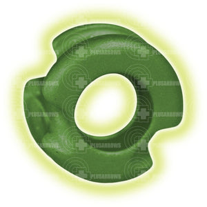 Rad Super Deuce Glow Peep 3/16 / Green Sight & Kisser Button