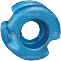 Rad Super Deuce Peep Sight Blue / 3/16 Hunter & Kisser Button
