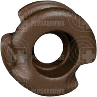 Rad Super Deuce Peep Sight Brown / 3/16 Hunter & Kisser Button
