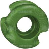 Rad Super Deuce Peep Sight Green / 1/4 Max Hunter & Kisser Button
