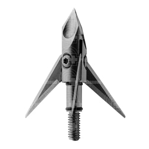 Ramcat Hydroshock Fixed Blade Broadhead (3 Pack) 125 Broad Heads & Small Game Points