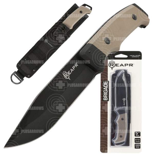 Reapr Brigade Knife With Sheath Knives Saws And Sharpeners