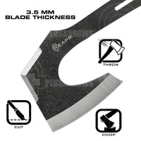 Reapr 3 Pack Chuk Throwing Knives Set
