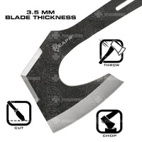 Reapr 3 Pack Chuk Throwing Knives Set
