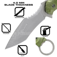 Reapr Slamr Fixed Blade Survival Knife
