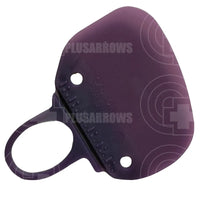 Saunders Mono Finger Tab Small / Purple Tabs & Gloves
