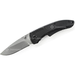 Schrade Large Drop Point Folding Knife 3’’ Bead Blast Plain (Sch101L) Knives Saws And Sharpeners