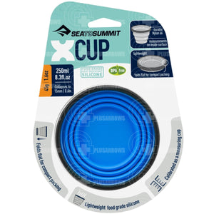 Sea To Summit Silicone X Cup (250Ml) Blue Camping