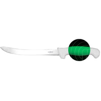 Sicut 8 Curved Semi Flex Filleting Knife White Glow In The Dark Knives Saws And Sharpeners
