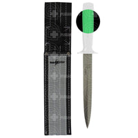 Sicut 8 Pig Sticking Knife With Sheath White Glow In The Dark Knives Saws And Sharpeners
