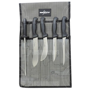 Qqq Sicut 6 Piece All Purpose Knife Pack Black Knives Saws And Sharpeners