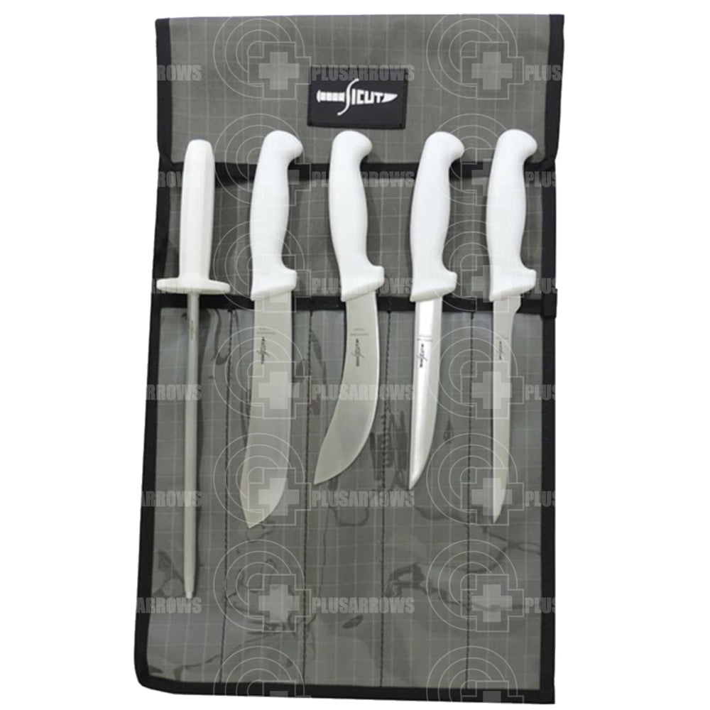 Qqq Sicut 6 Piece All Purpose Knife Pack White Glow In The Dark Knives Saws And Sharpeners