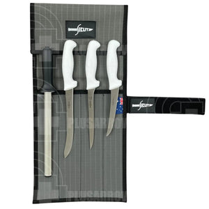 Sicut Anglers Diamond Pack White Glow In The Dark Knives Saws And Sharpeners