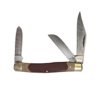 SICUT Traditional Lockback Folding Knife 3.75″ - Sawcut - Folding Knife
