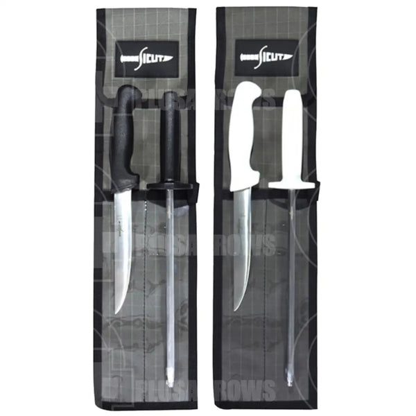 Sicut Wide Boning Pack (2 Piece) Knives Saws And Sharpeners