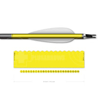 Socx Arrow Wraps Fluro Yellow / Regular 8.0mm Arrow Wrap
