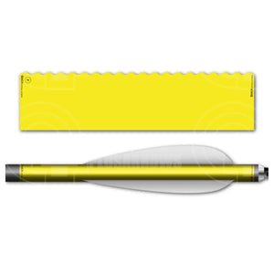 Socx Arrow Wraps Small 5.5Mm / Yellow Wrap