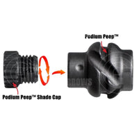 Specialty Archery Podium Peep Shade Cap Sight & Kisser Button
