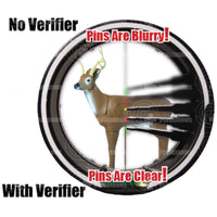 Specialty Archery Podium Peep Verifier Sight & Kisser Button
