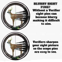 Specialty Archery Pxs Target Peep Verifiers Sight & Kisser Button
