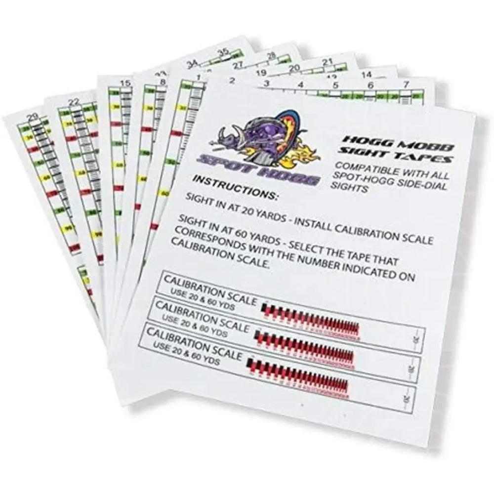 Spot Hogg Sight Tape Sights