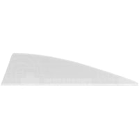 TAC Driver 2.25’’ High Profile Vanes White Vanes
