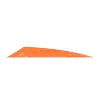 Tac Driver Hybrid Vanes 3.75 (100 Pk) Orange And Feathers
