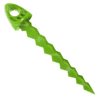 Targettack Lime Green Target Pins 3 Inch Targets