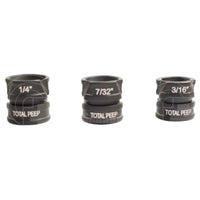 Total Peep Sight Aluminium Pro & Kisser Button
