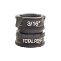 Total Peep Sight Aluminium Pro 3/16 & Kisser Button
