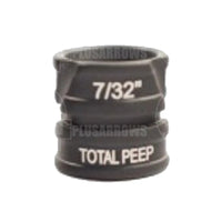 Total Peep Sight Aluminium Pro 7/32 & Kisser Button

