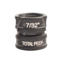 Total Peep Sight Aluminium Pro 7/32 & Kisser Button

