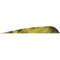 Gateway 3.0 Tre Colour Right Wing Feathers Yellow / 12 Pack Vanes And
