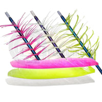 Trueflight Spiral Flu Feathers (Full Length) Select Colour / Quantity Vanes And
