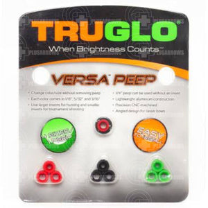 Truglo Versa Peep Sight & Kisser Button