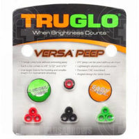 Truglo Versa Peep Sight & Kisser Button
