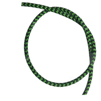 Two Colour Braided D Loop Green / 5 Inch